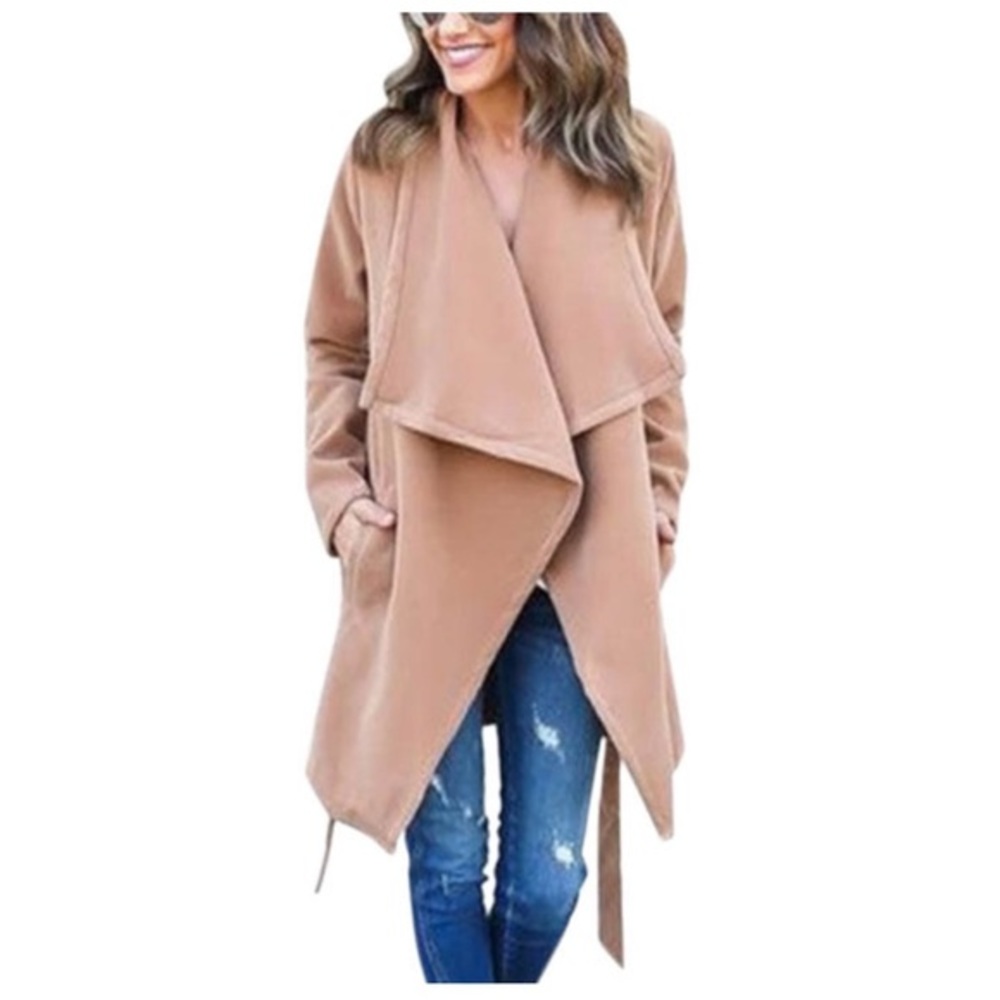BB Dakota Boiled Wool Hooded Coat Size Large